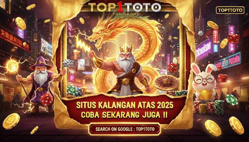 TOP1TOTO Bandar Toto Macau dan Slot Gampang Menang x500 x1000 x5000